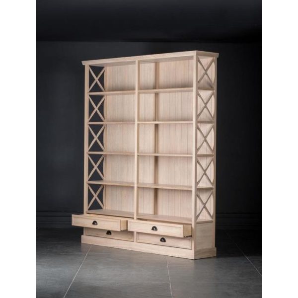 Стеллаж Кембридж для книг с 4-я ящиками — изображение 4