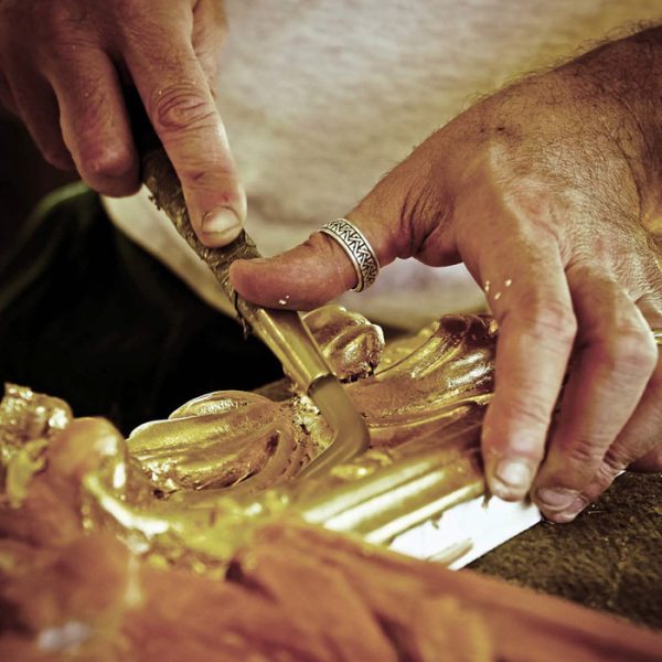 Деревянный резной книжный стеллаж Roberto Giovannini  Tuscany — изображение 4