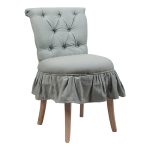 стул с мягкой обивкой  Denim Chambray Голубой — изображение 2