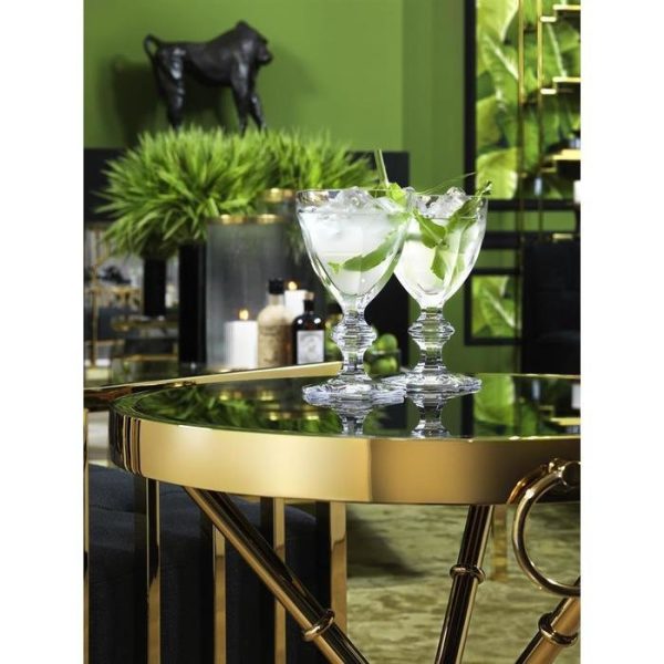 Кофейный Столик   Side Table Omni из металла и плотного черного стекла — изображение 3