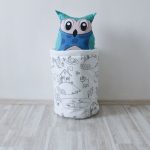 Тканевая корзина-раскраска Painter из 100% хлопка