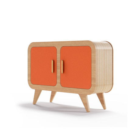 Комод Mönsterås дуб морковный