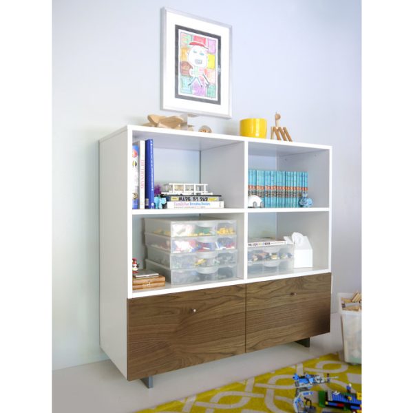  стеллаж Roh белый/орех Spot On Square — изображение 5