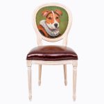 стул с мягкой обивкой «Музейный экспонат», версия 29