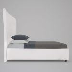 Кровать QuickSand 180х200 Велюр Молочный — изображение 6