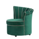 Кресло Shell зеленый велюр — изображение 5