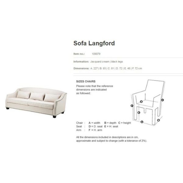 Диван  Langford   — изображение 2