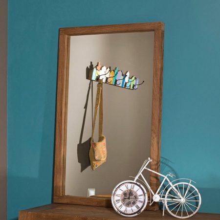 Зеркало Teak&Water из массива антикварного тика