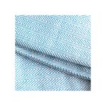 ПОКРЫВАЛО В ЗИГЗАГ ГОЛУБОЙ  — изображение 2