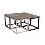 Кофейный столик Industria из металла дерева  — изображение 3