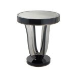 Приставной столик Termon с зеркальной столешницей 