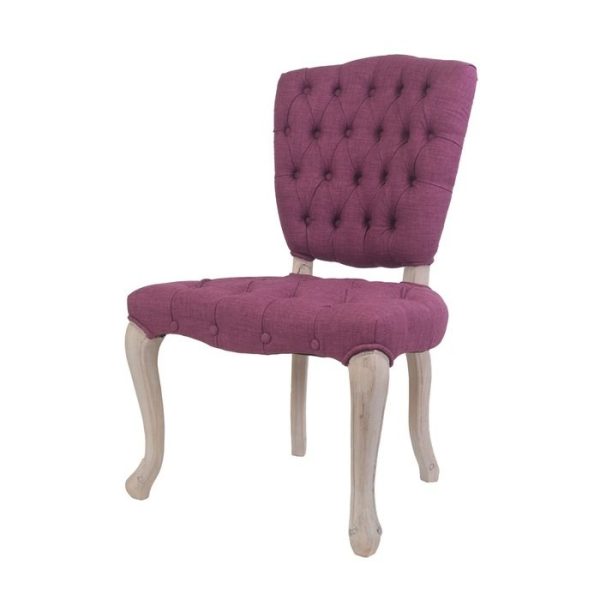 стул с мягкой обивкой Gamila violet — изображение 4