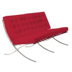 Диван Barcelona Двухместный Красная Экокожа — изображение 2