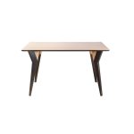 Желтый обеденный стол John 2 из натуральных материалов — изображение 3