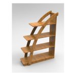 Стеллаж Парус К14 Золотистый Дуб — изображение 13