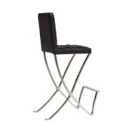 Стул Barcelona Dining Chair Черная Натуральная Кожа — изображение 3
