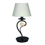 Настольная лампа Omnilux с белым абажуром