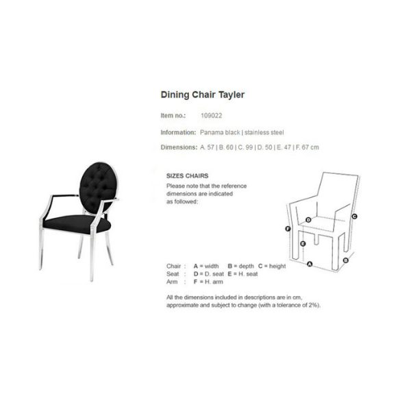 2333product_gallery_photo_83cc61bf-222e-4744-be47-5f8acee1b310.jpg Стул  Chair Tayler  — изображение 3