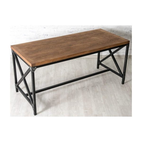 Обеденный стол Manchester на металлическом каркасе  — изображение 4