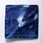 Салфетка Тетуан бело-синяя