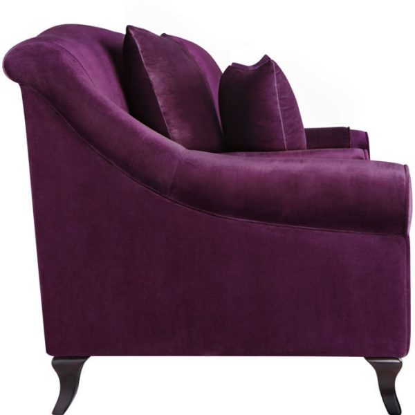 Диван Prime Minister с обивкой из фиолетовой ткани  — изображение 3
