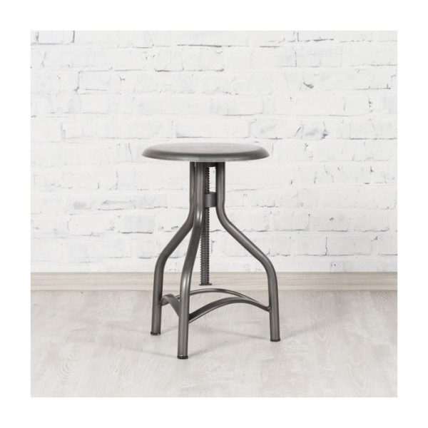 Винтовой табурет в индустриальном стиле TELEGRAPH — изображение 4