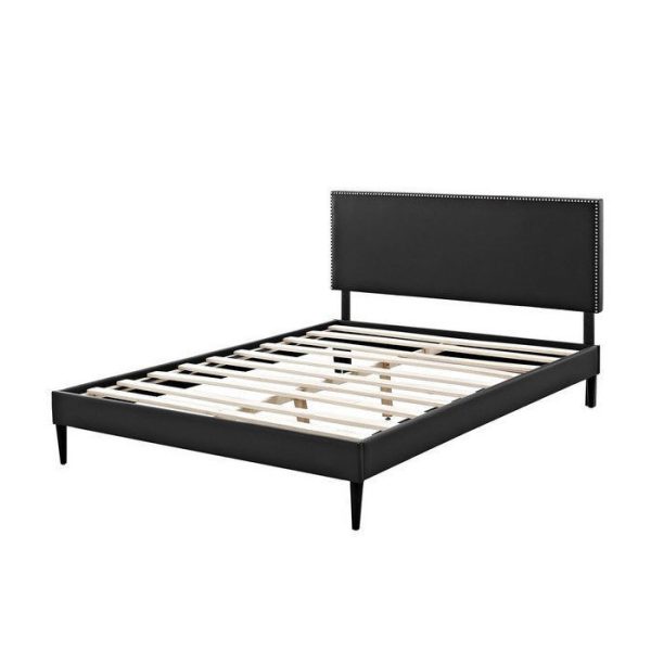 Кровать Dotted с каркасами и ножками из дуба — изображение 2