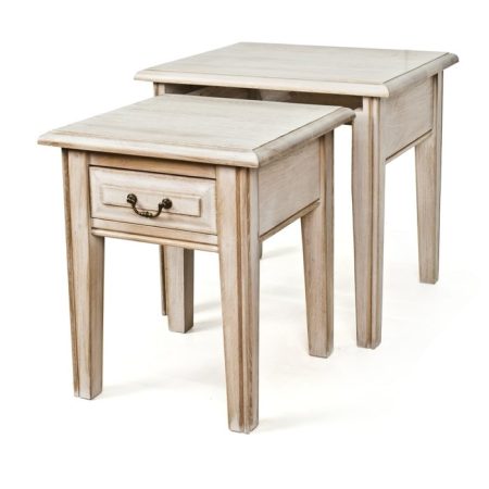 Журнальный столик двойной Еcolife Еurope из массива дуба