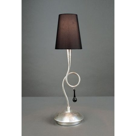 Настольная лампа Mantra Paola Painted Silver