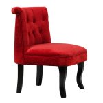 Кресло Dawson Красный Велюр — изображение 3