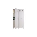 Шкаф  STIJN 2 DR LOCKERCABINET WHITE — изображение 3