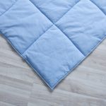 Стеганый игровой коврик Simple Blue 110х110 см