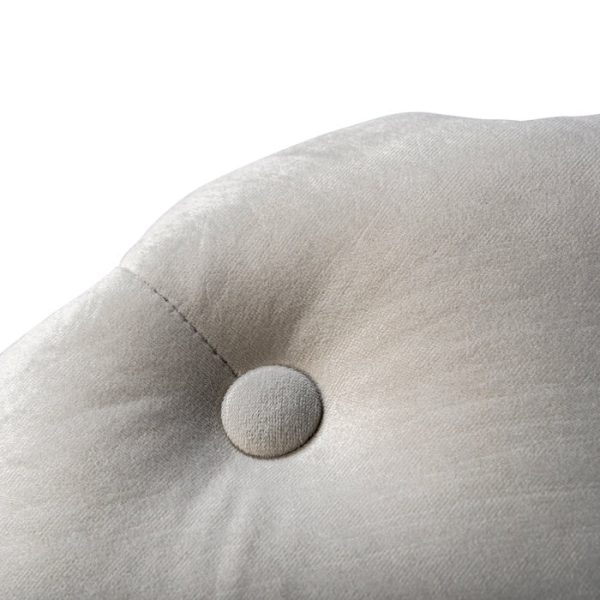 Пуф Passion Белый из велюра — изображение 3