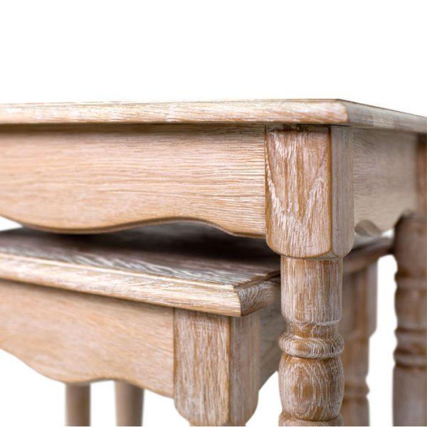 Журнальный столик двойной Еcolife Еurope из массива дуба — изображение 4