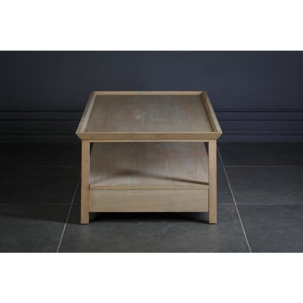 Столик журнальный с ящиком из массива дуба — изображение 6