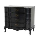 Комод  Bohemien из дерева черного цвета