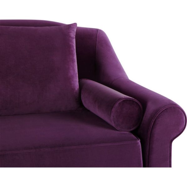 Диван Prime Minister с обивкой из фиолетовой ткани  — изображение 5