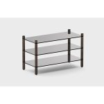 ТУМБА ПОД ТВ Latitude SAGA GLASS SET 002 темный ясень