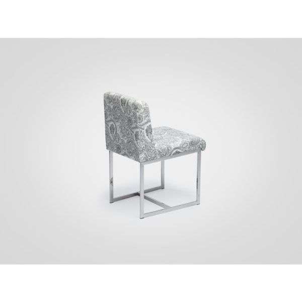 стул с мягкой обивкой в стиле арт-деко — изображение 3