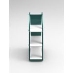 Стеллаж Парус К10 темно-бирюзовый — изображение 10