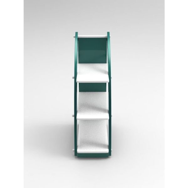 Стеллаж Парус К10 темно-бирюзовый — изображение 10