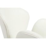 Кресло Swan Chair Белый Кашемир — изображение 2