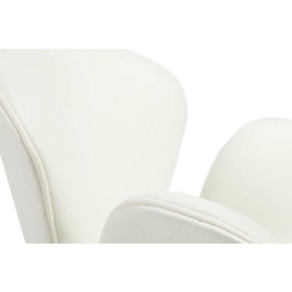 Кресло Swan Chair Белый Кашемир — изображение 2