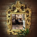 Зеркало Lamp2 FIORE