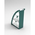 Стеллаж Парус К10 темно-бирюзовый — изображение 20