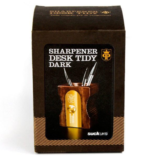 Органайзер для рабочего стола Suck UK sharpener темное дерево — изображение 7