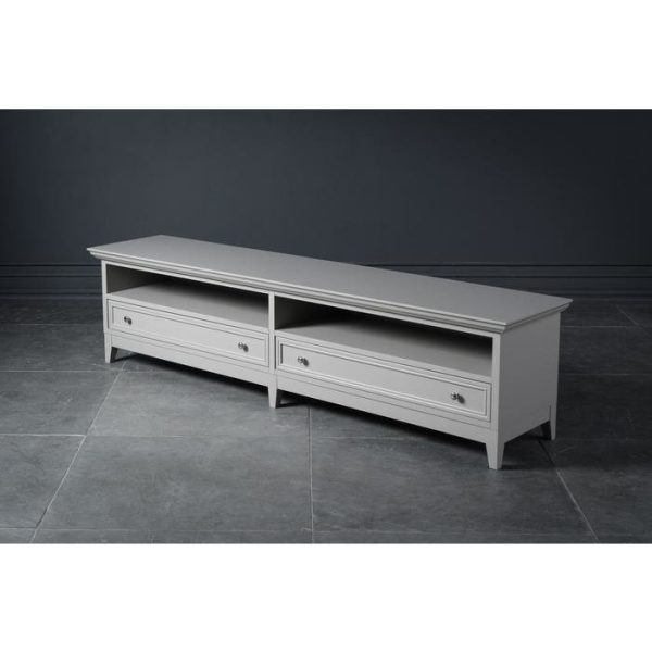 Тумба ТВ широкая с двумя ящиками — изображение 5