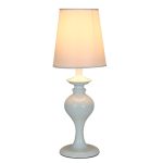 Настольная лампа Gattis с белым абажуром