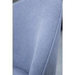 Голубой стул Томас с мягким сидением — изображение 5