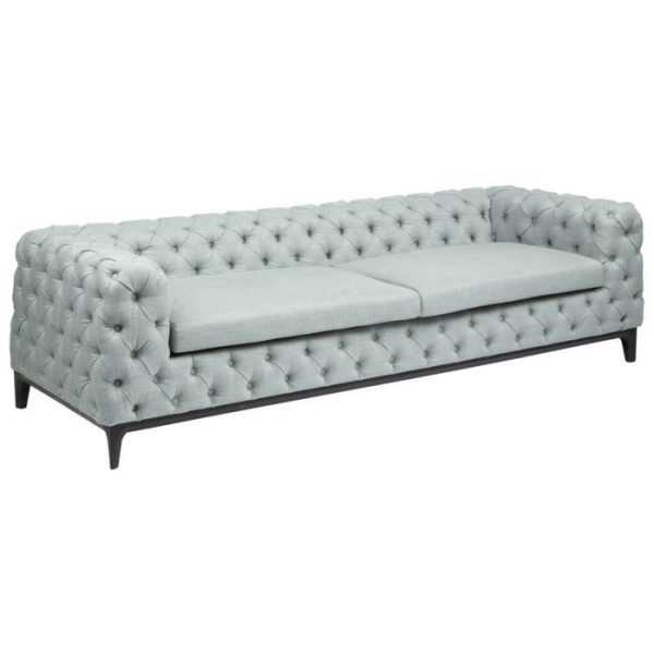 Диван Pompadour серо-голубой — изображение 2